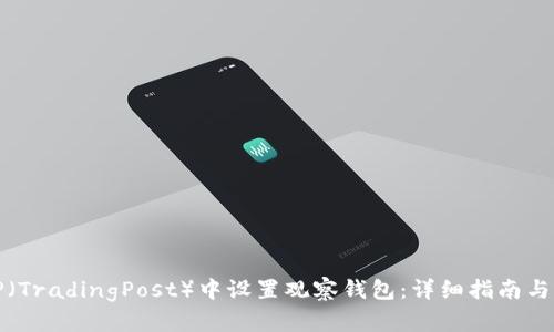 如何在TP（TradingPost）中设置观察钱包：详细指南与实用技巧